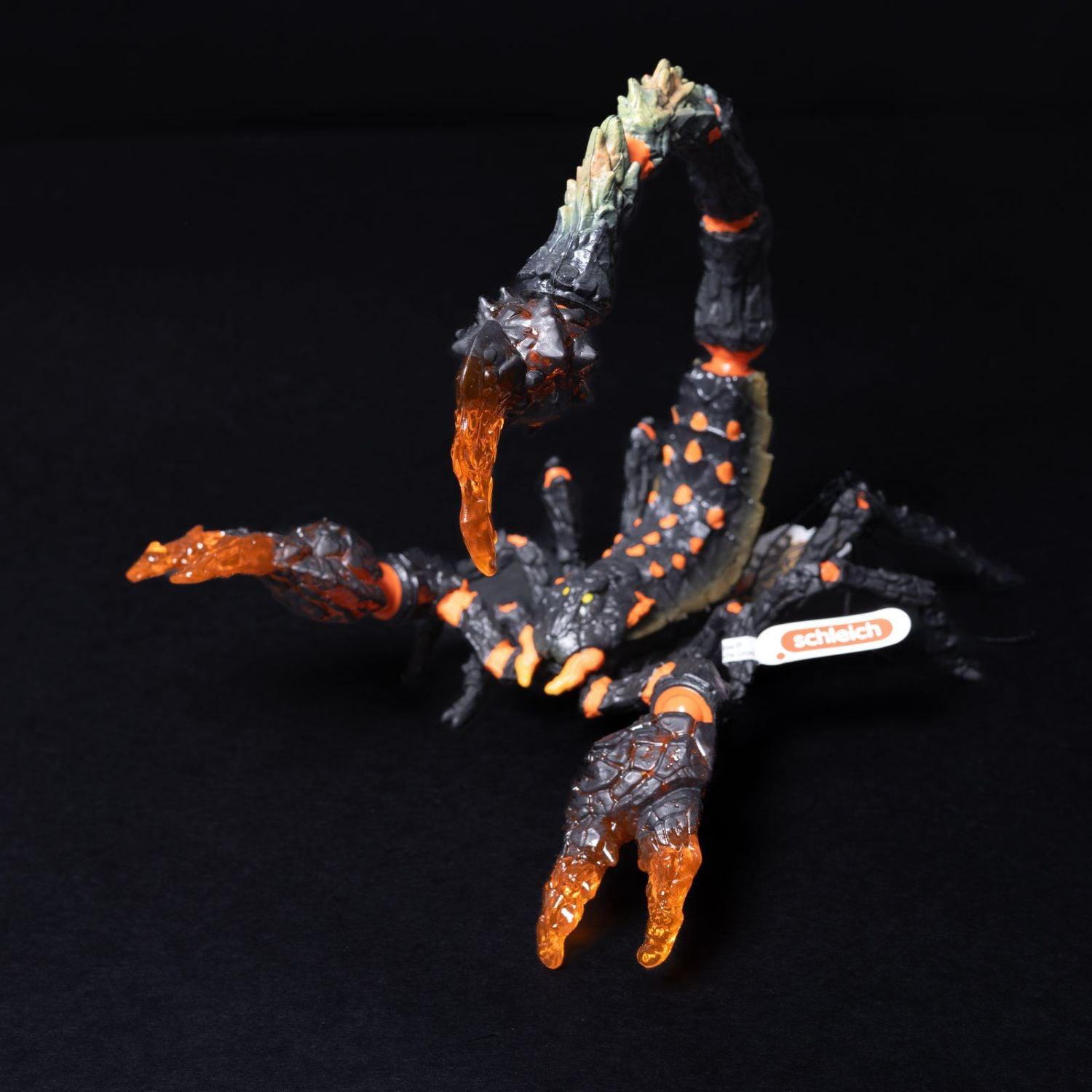 schleich-tier-figur-eldrador-lavaskorpion-70142-mit-faehnchen-etikett-2 - Utopia Collectibles