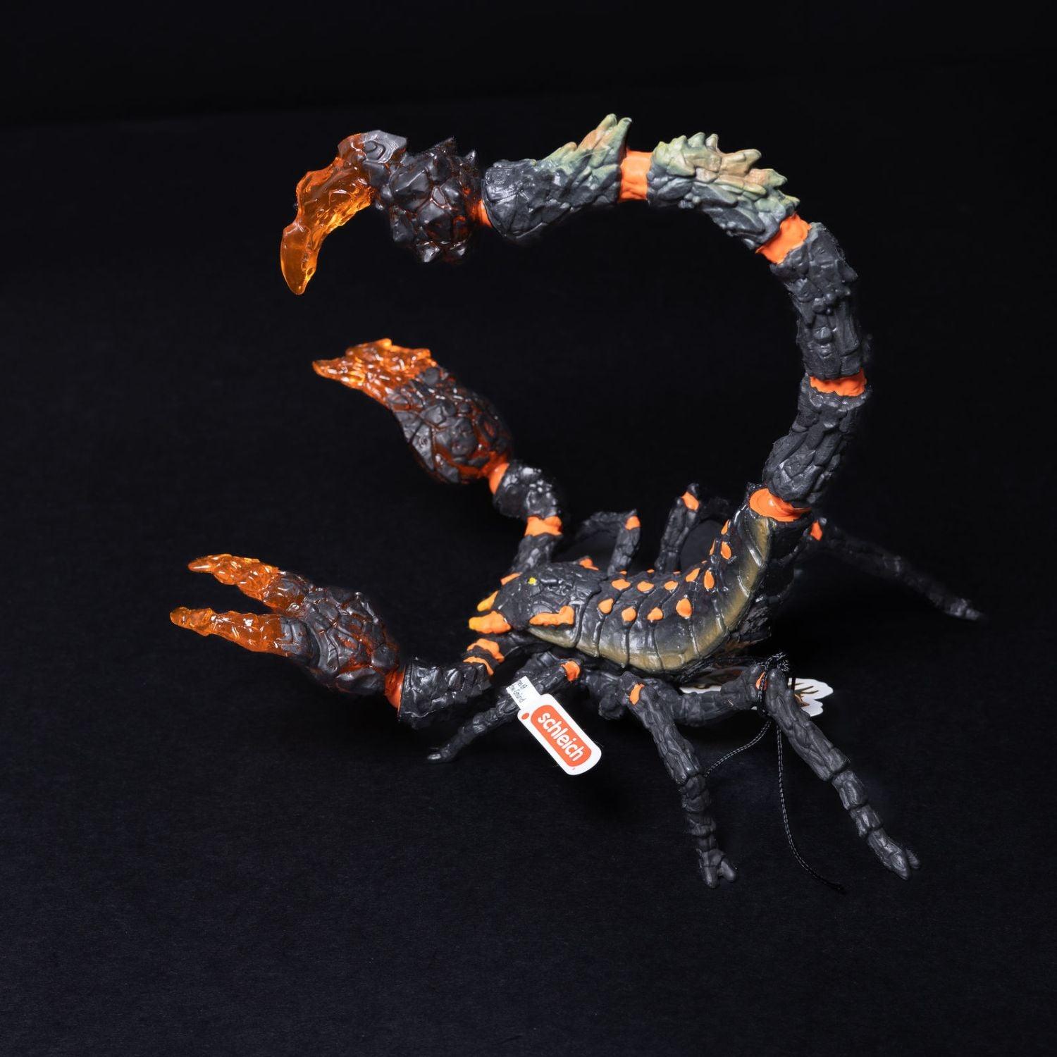 schleich-tier-figur-eldrador-lavaskorpion-70142-mit-faehnchen-etikett-3 - Utopia Collectibles