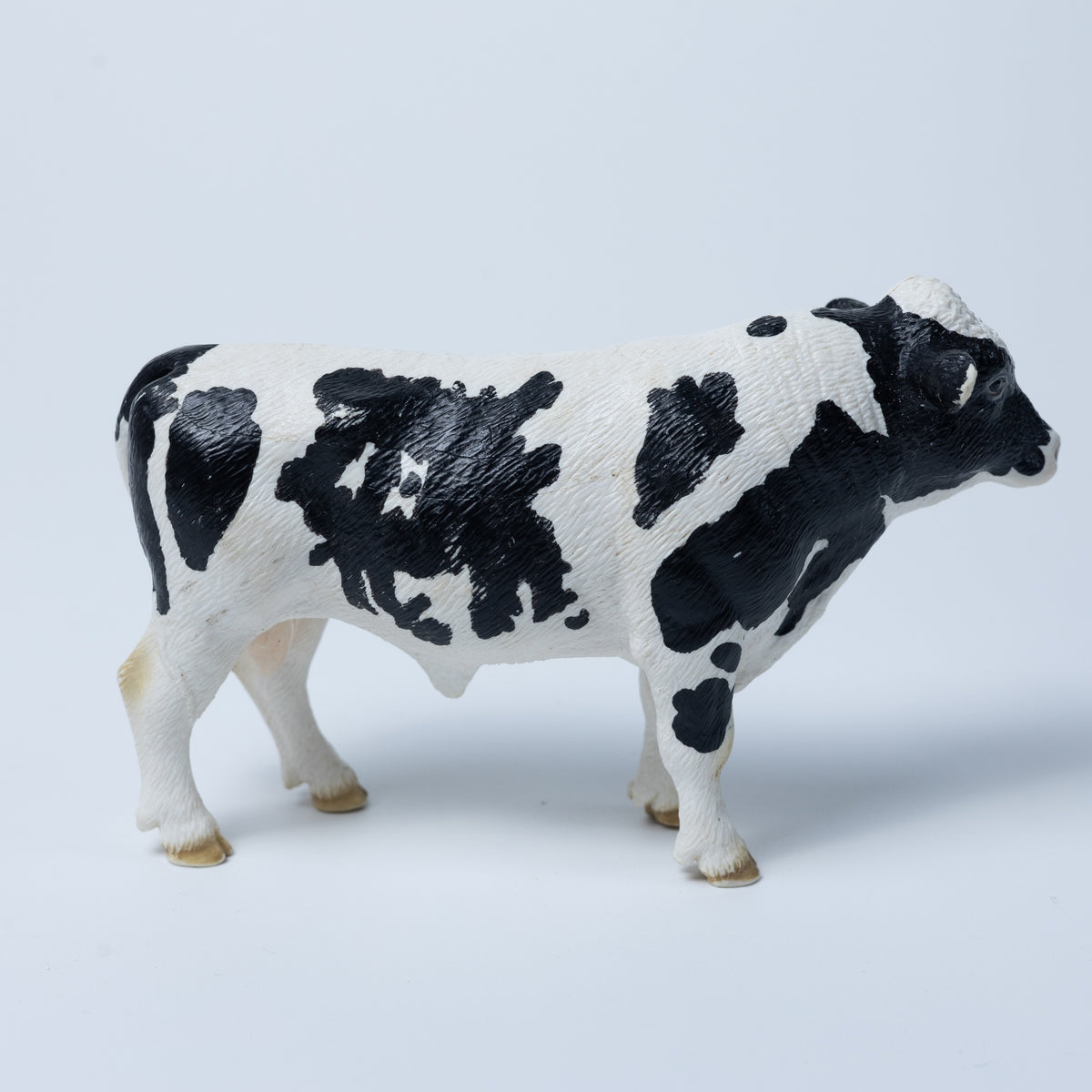 Schleich Tier Figur: Kuh / Holsteiner Bulle (2007) - 13632 - Zustand Sehr Gut