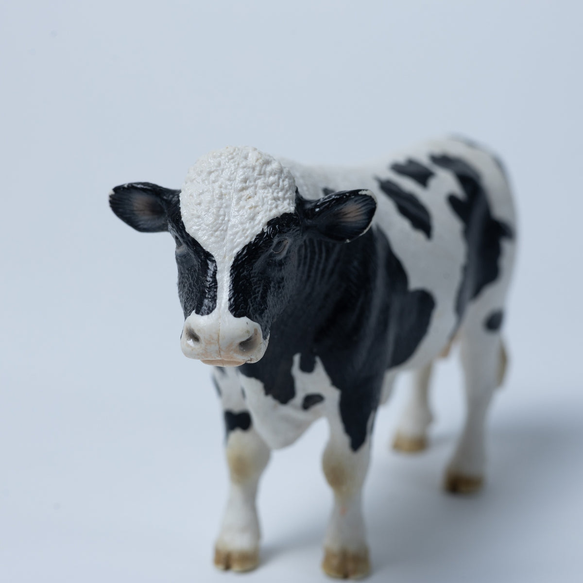 Schleich Tier Figur: Kuh / Holsteiner Bulle (2007) - 13632 - Zustand Sehr Gut
