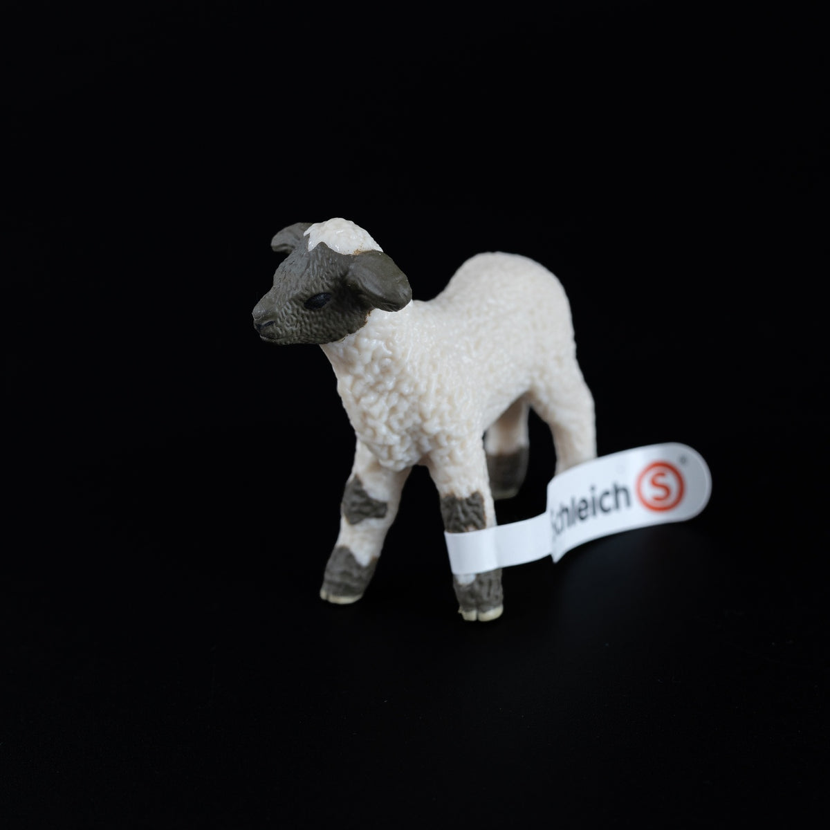 Schleich Tier Figur: Lamm - McDonalds 2020 - 22661-02 - Mit Fahne / Banderole
