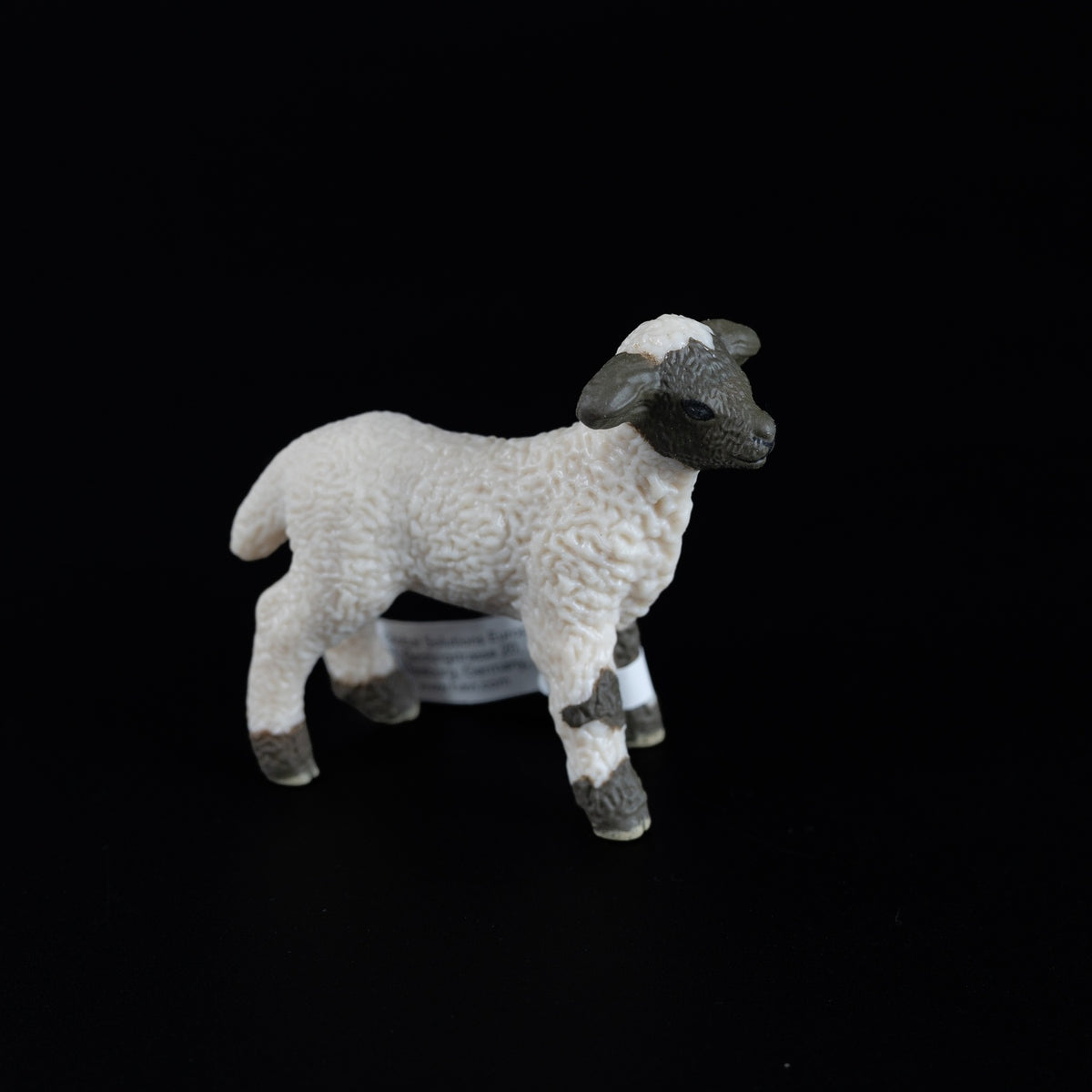 Schleich Tier Figur: Lamm - McDonalds 2020 - 22661-02 - Mit Fahne / Banderole