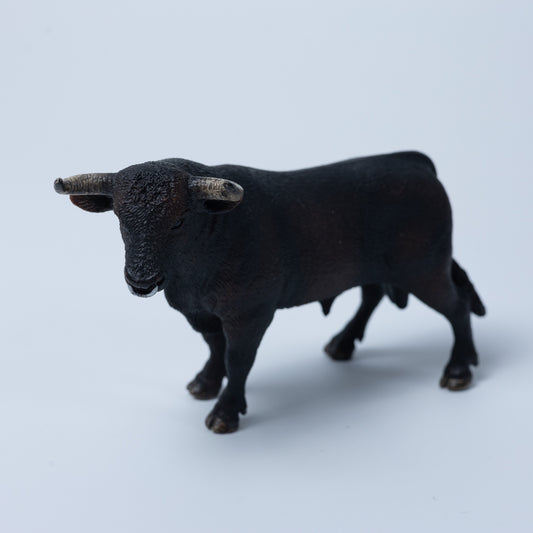 Schleich Tier Figur: Schwarzer Stier (2012) - 13722 - Zustand Sehr Gut