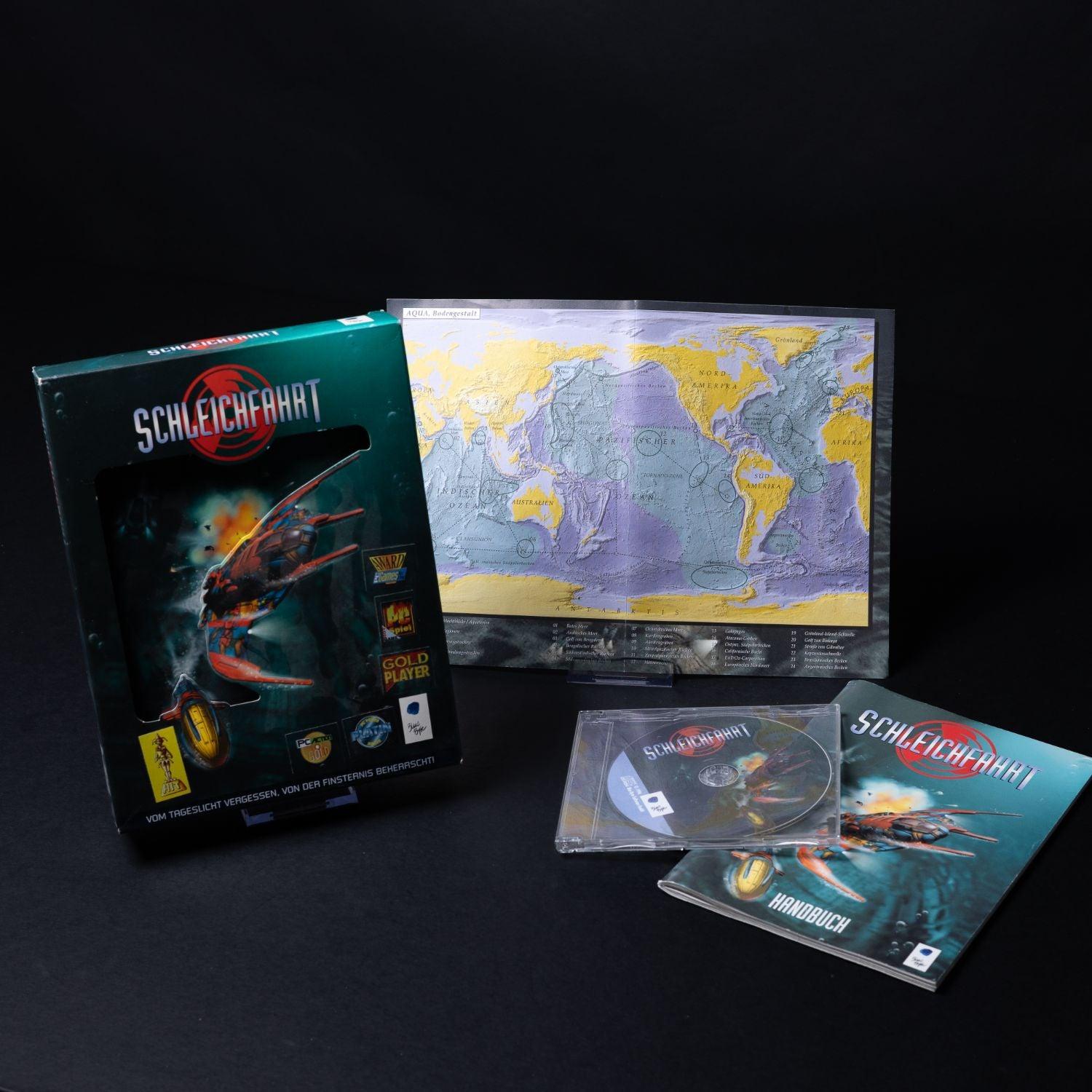 schleichfahrt-pc-cd-rom-big-box-mit-anleitung-karte-zustand-sehr-gut-1 - Utopia Collectibles