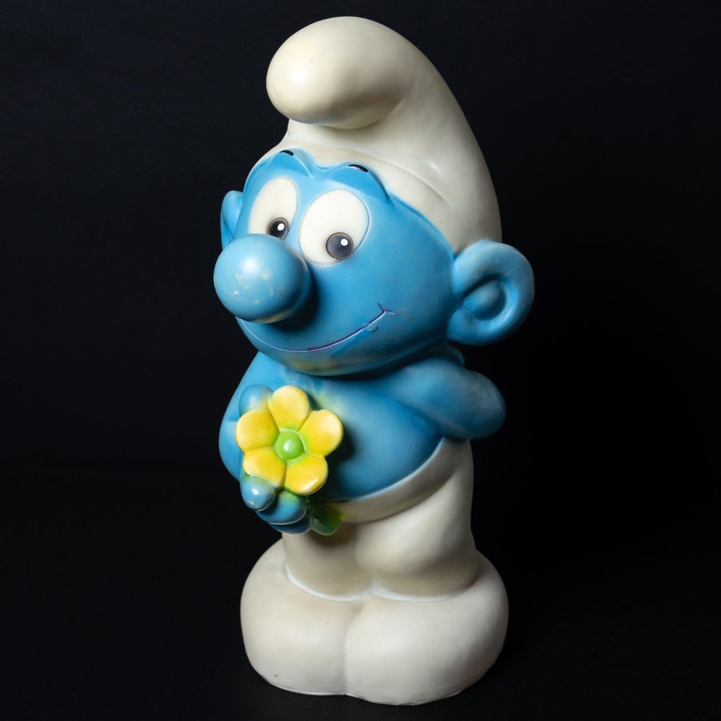 schlumpf-kunststoff-tischlampe-leuchte-vintage-peyo-1998-35-cm-ohne-fassung-1 - Utopia Collectibles
