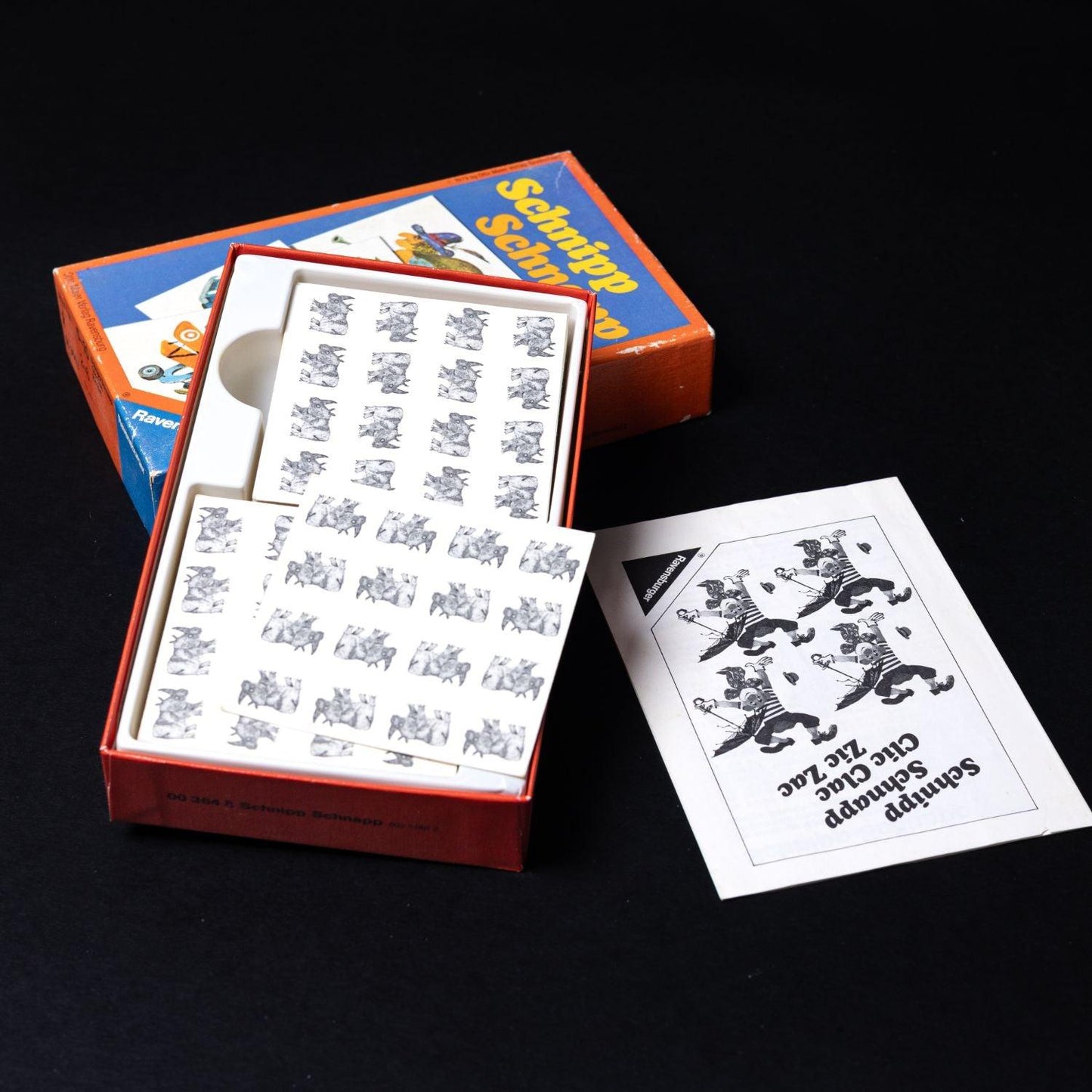 schnipp-schnapp-ravensburger-retro-vintage-spiel-vollstaendig-zustand-gut-4 - Utopia Collectibles