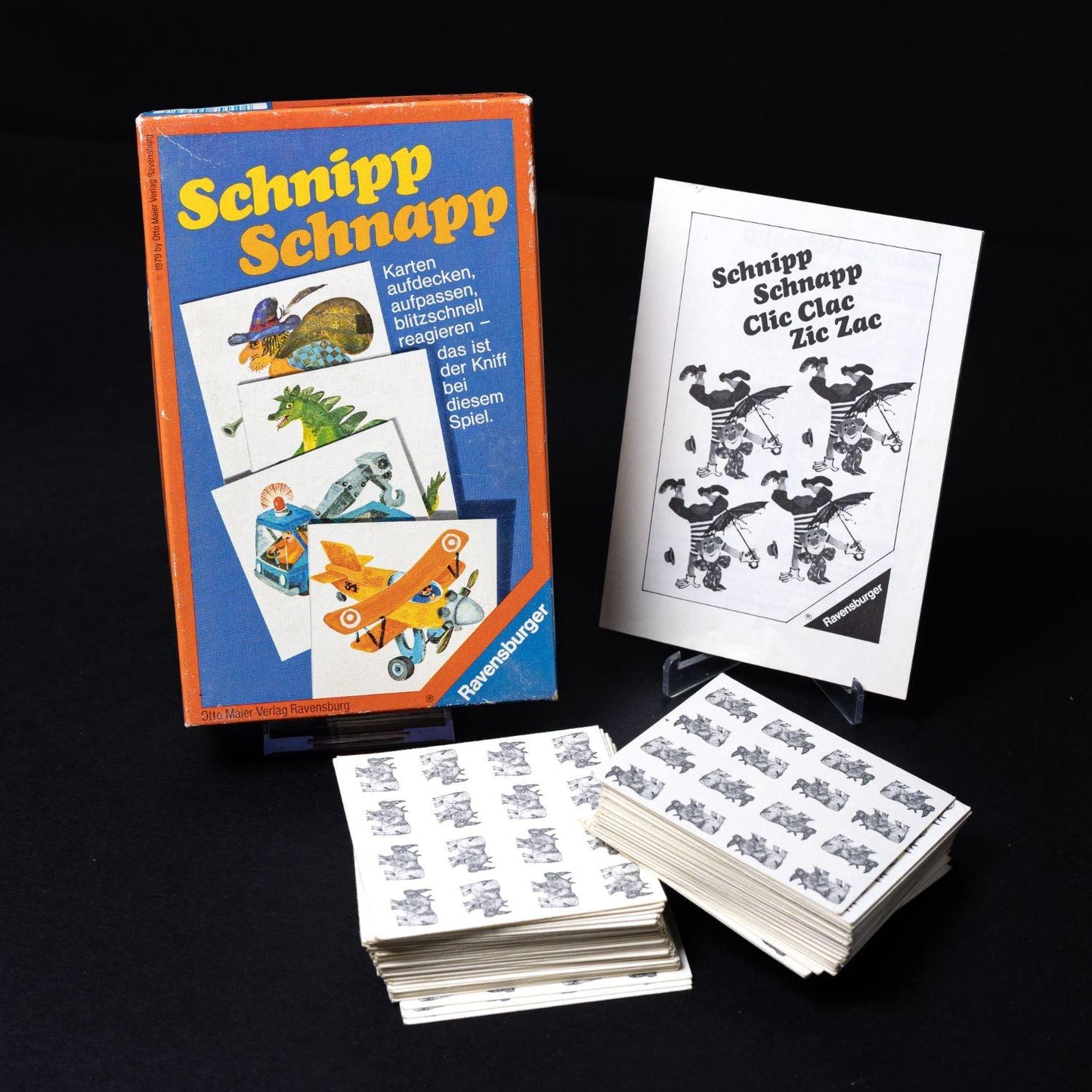 schnipp-schnapp-ravensburger-retro-vintage-spiel-vollstaendig-zustand-gut-5 - Utopia Collectibles