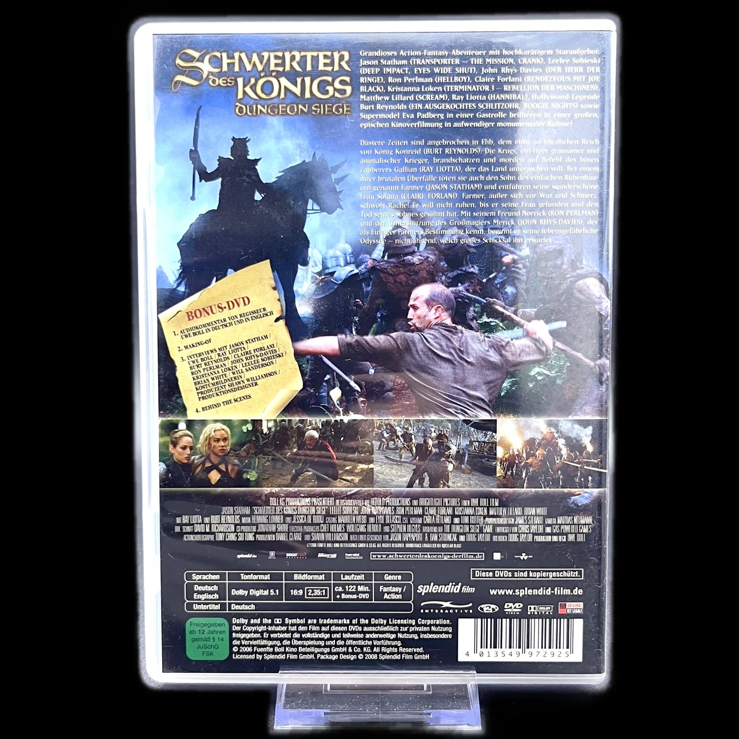 Schwerter des Königs - Dungeon Siege - Fantasie - DVD - Film - Gebraucht
