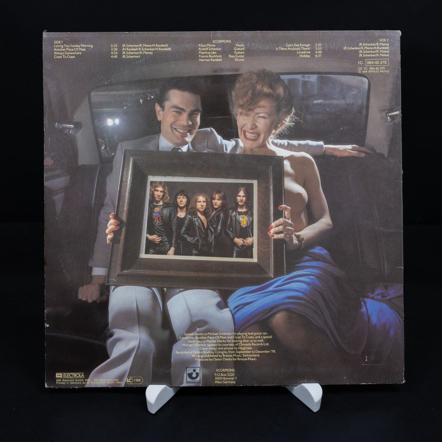 Scorpions – Lovedrive - Vinyl LP Schallplatte - VG+ / VG+