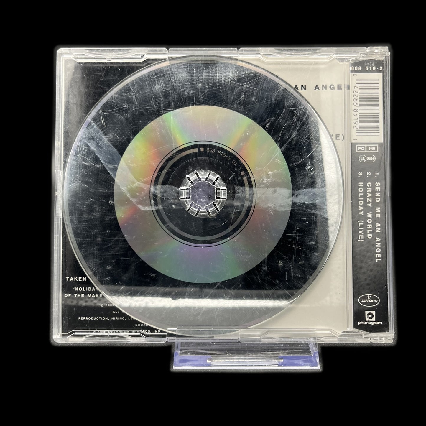 Scorpions - Send Me An Angel - 1991 - CD - Maxi-Single - Rock - Gebraucht