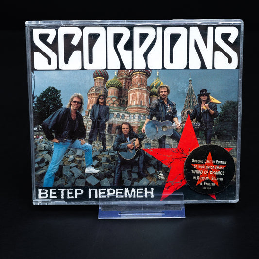 Scorpions - Winds of Change (Russisch + Spanisch + Englisch) - CD - NM / VG+