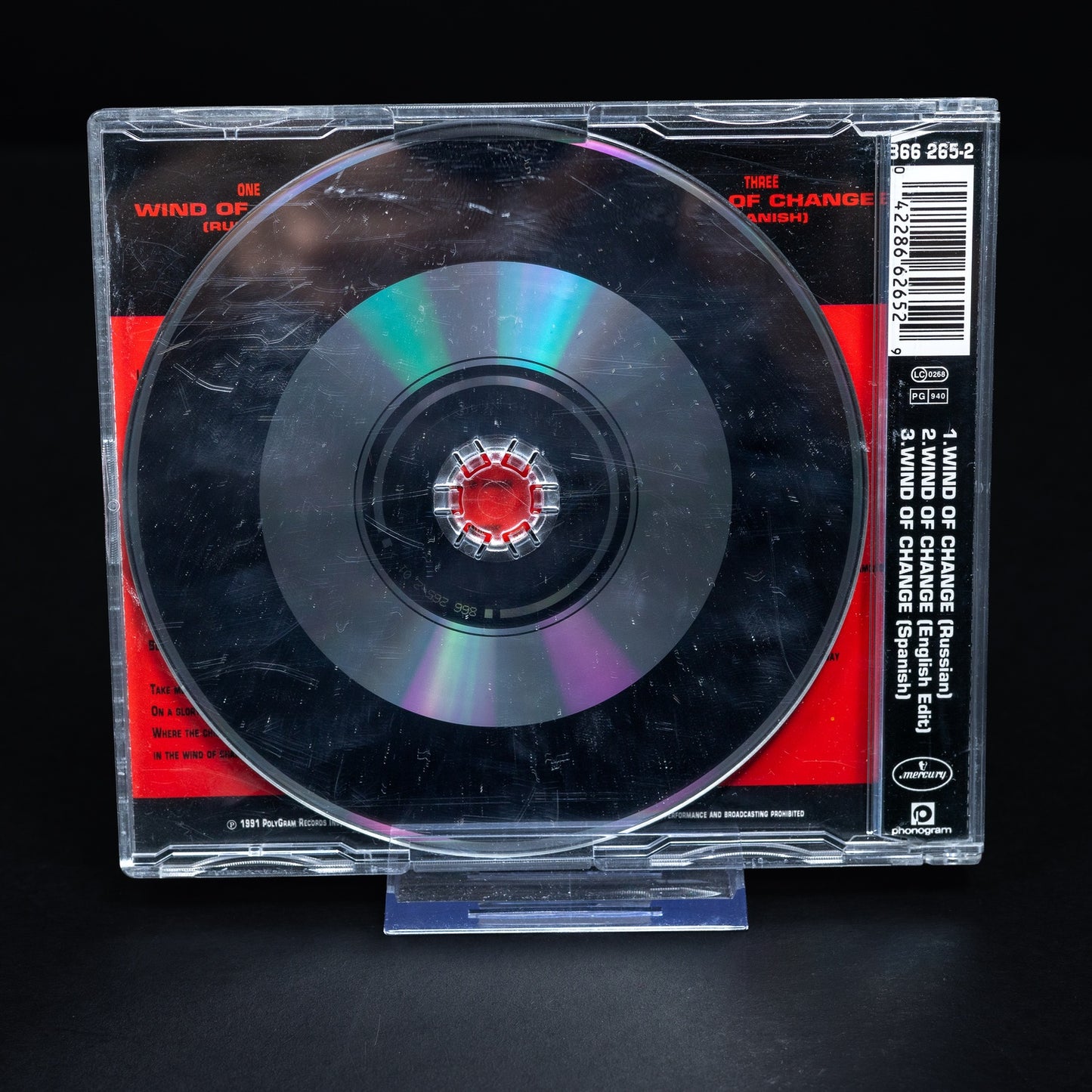 Scorpions - Winds of Change (Russisch + Spanisch + Englisch) - CD - NM / VG+