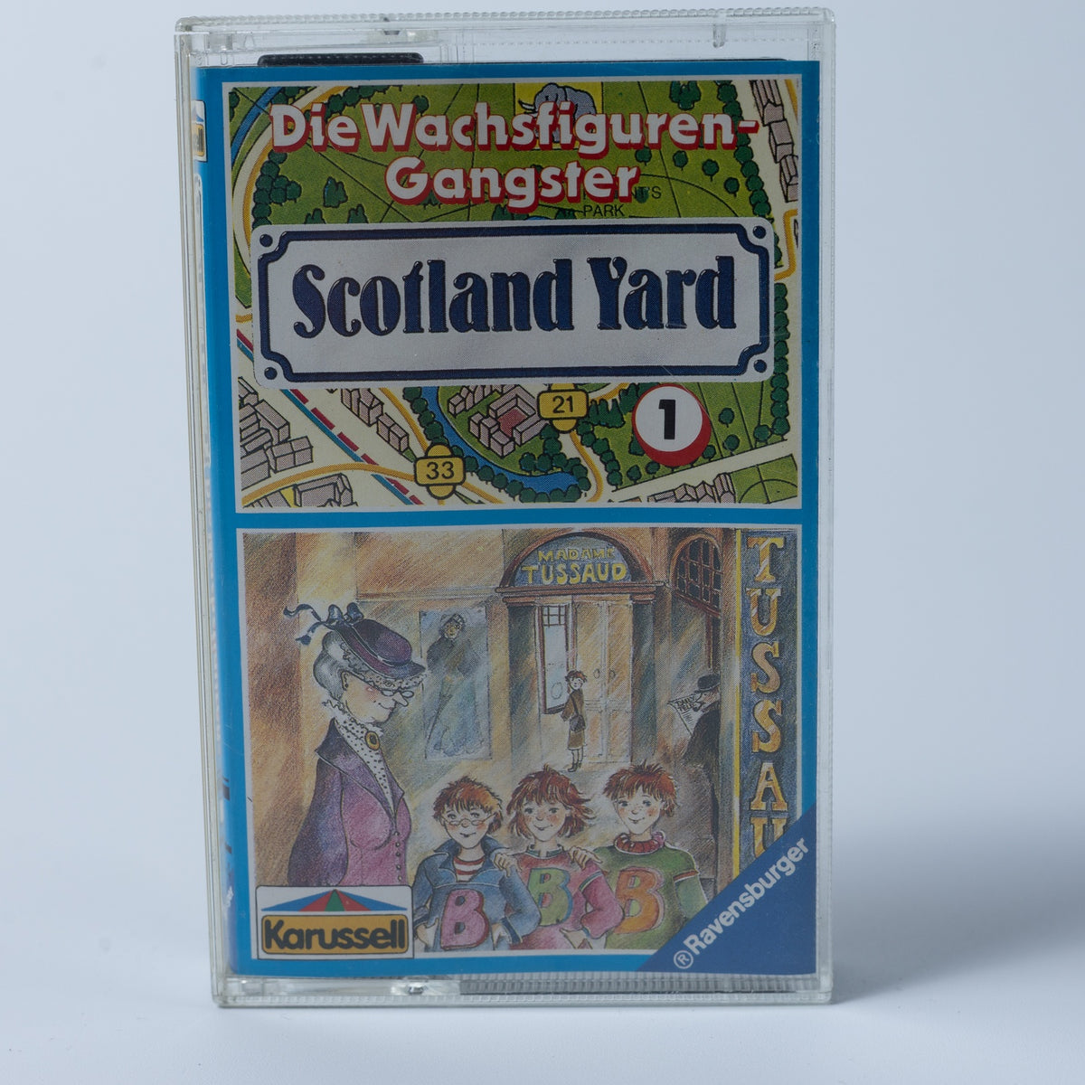 Scotland Yard - Hörspiel Kassette Folge 1 - Die Wachsfiguren-Gangster - Deutsch