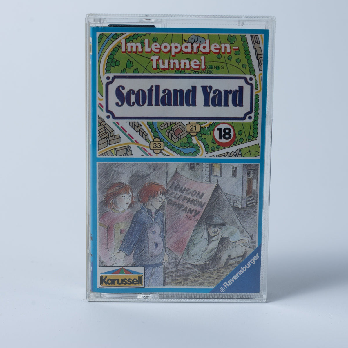 Scotland Yard - Hörspiel Kassette - Folge 18 - Im Leoparden-Tunnel - Deutsch