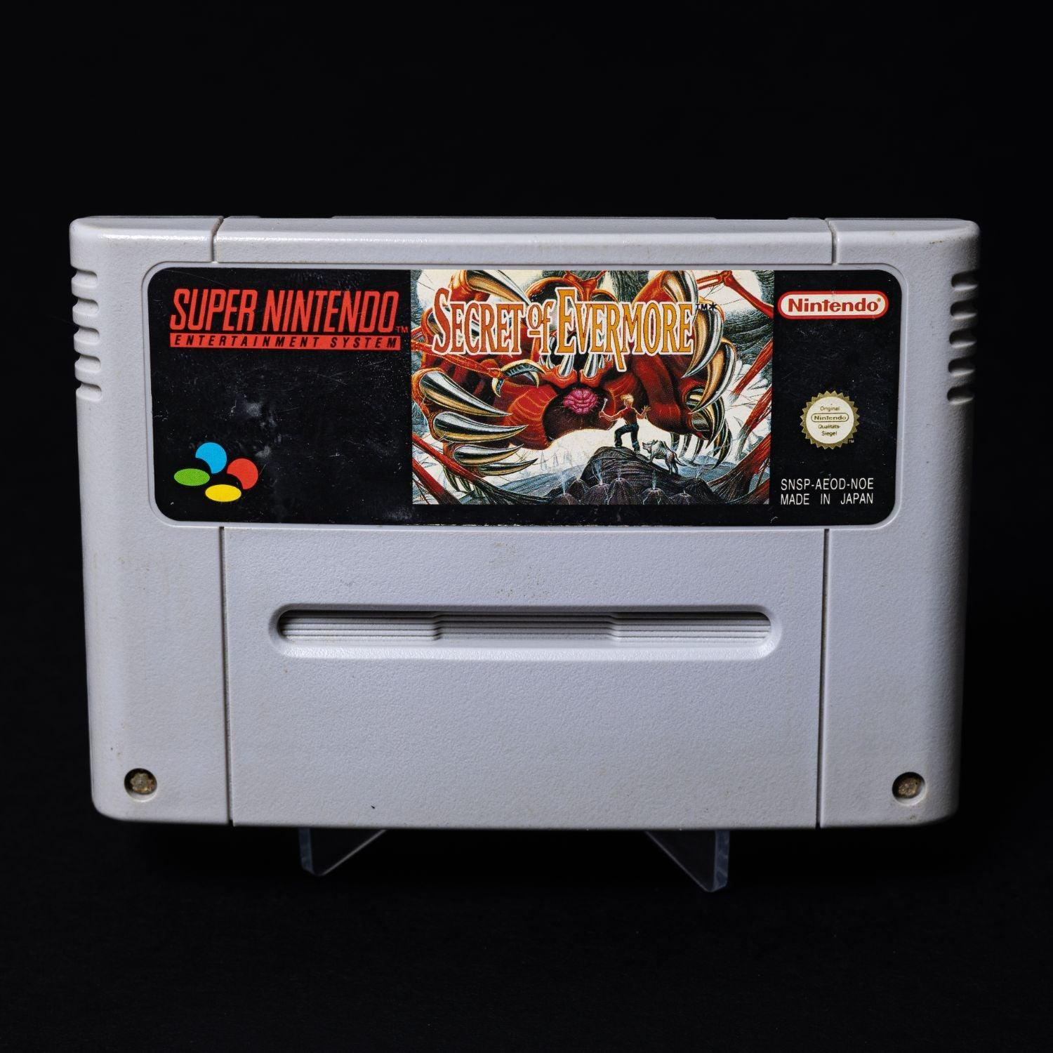secret-of-evermore-super-nintendo-snes-palde-nur-modul-zustand-gut-1 - Utopia Collectibles