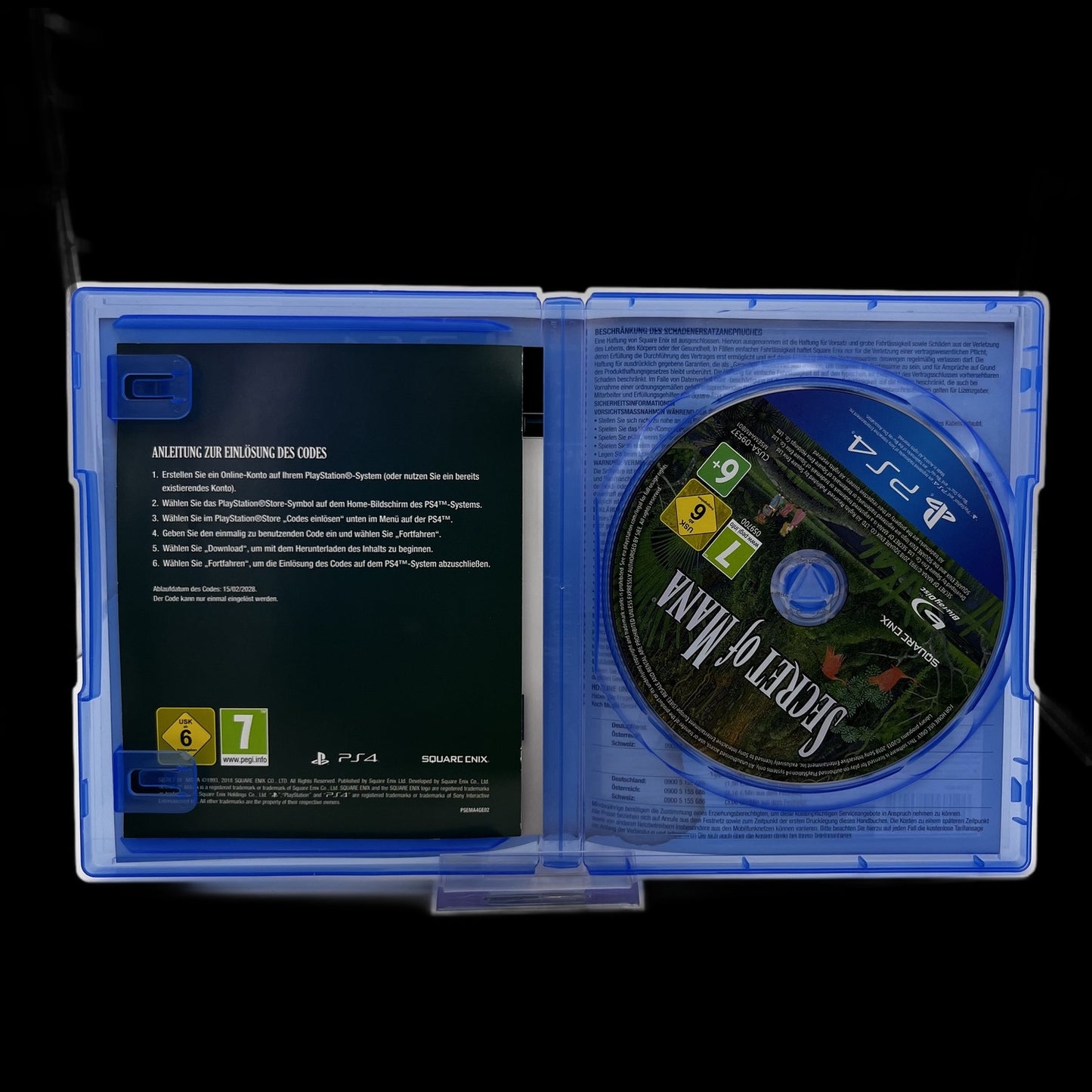 Secret of Mana - Playstation 4 - Complete in Box - PAL - deutsch - Gebraucht