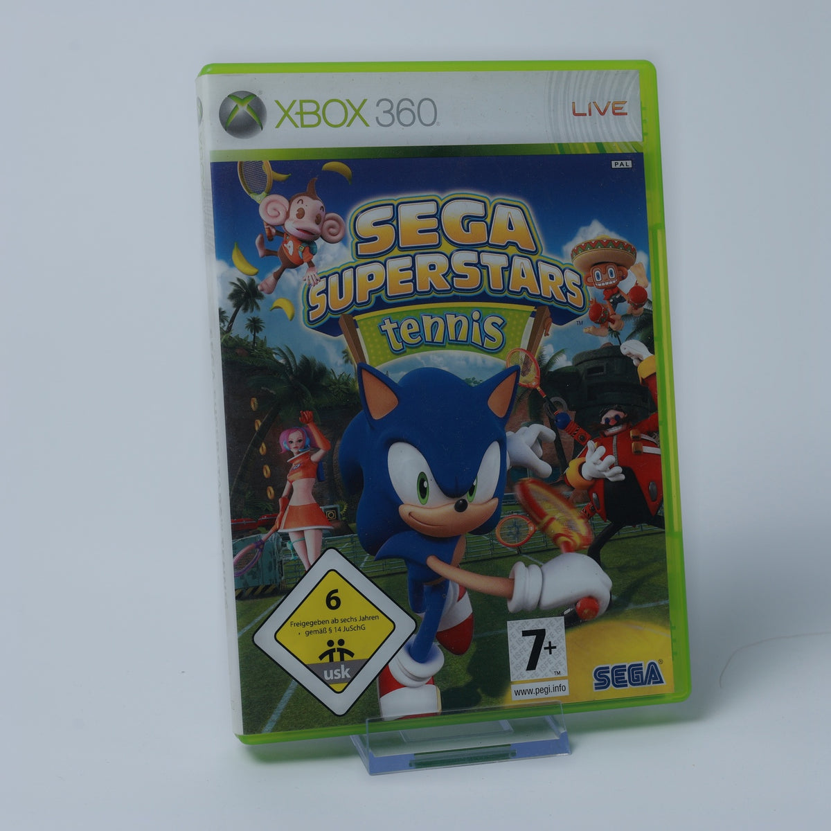 Sega Superstars Tennis - Xbox 360 Spiel - CiB - PAL - Zustand Sehr Gut