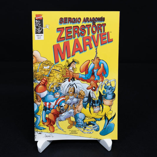 sergio-aragons-zerstoert-marvel-persiflage-comic-1995-top-zustand-z0-1 - Utopia Collectibles