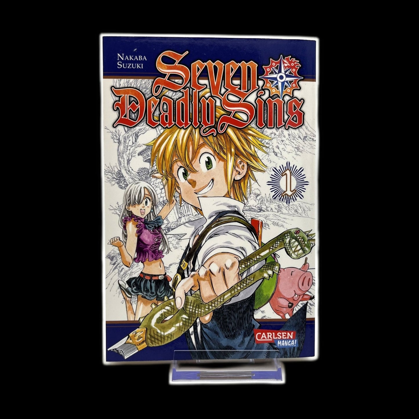 Seven Deadly Sins - Band 1 - Carlsen Manga - Deutsch - Nakaba Suzuki - Gebraucht
