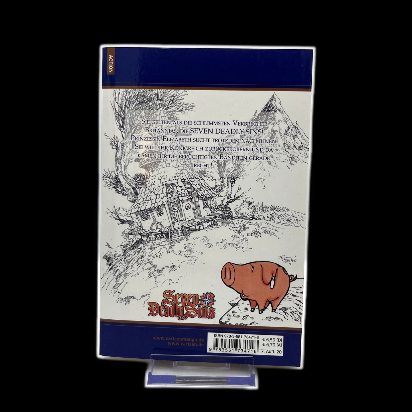 Seven Deadly Sins - Band 1 - Carlsen Manga - Deutsch - Nakaba Suzuki - Gebraucht