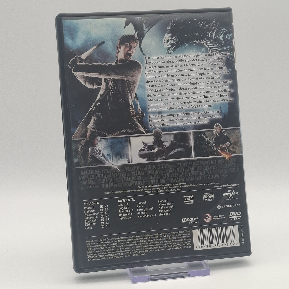 Seventh Son - Jeff Bridges, Ben Barnes - 2014 - DVD - Film - Zustand Sehr Gut