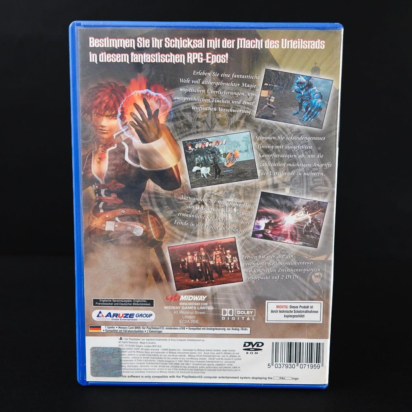 Shadow Hearts Covenant - Playstation 2 PS2 Spiel - PAL Deutsch - Gebraucht