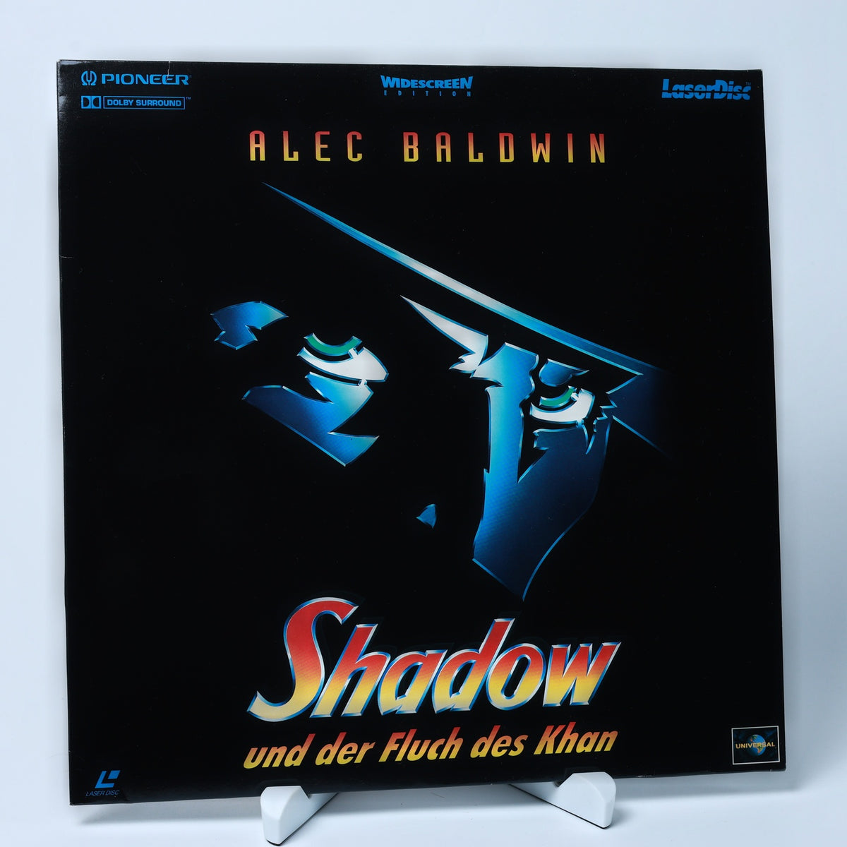Shadow und der Fluch des Khan - LaserDisc - Widescreen - Zustand Sehr Gut
