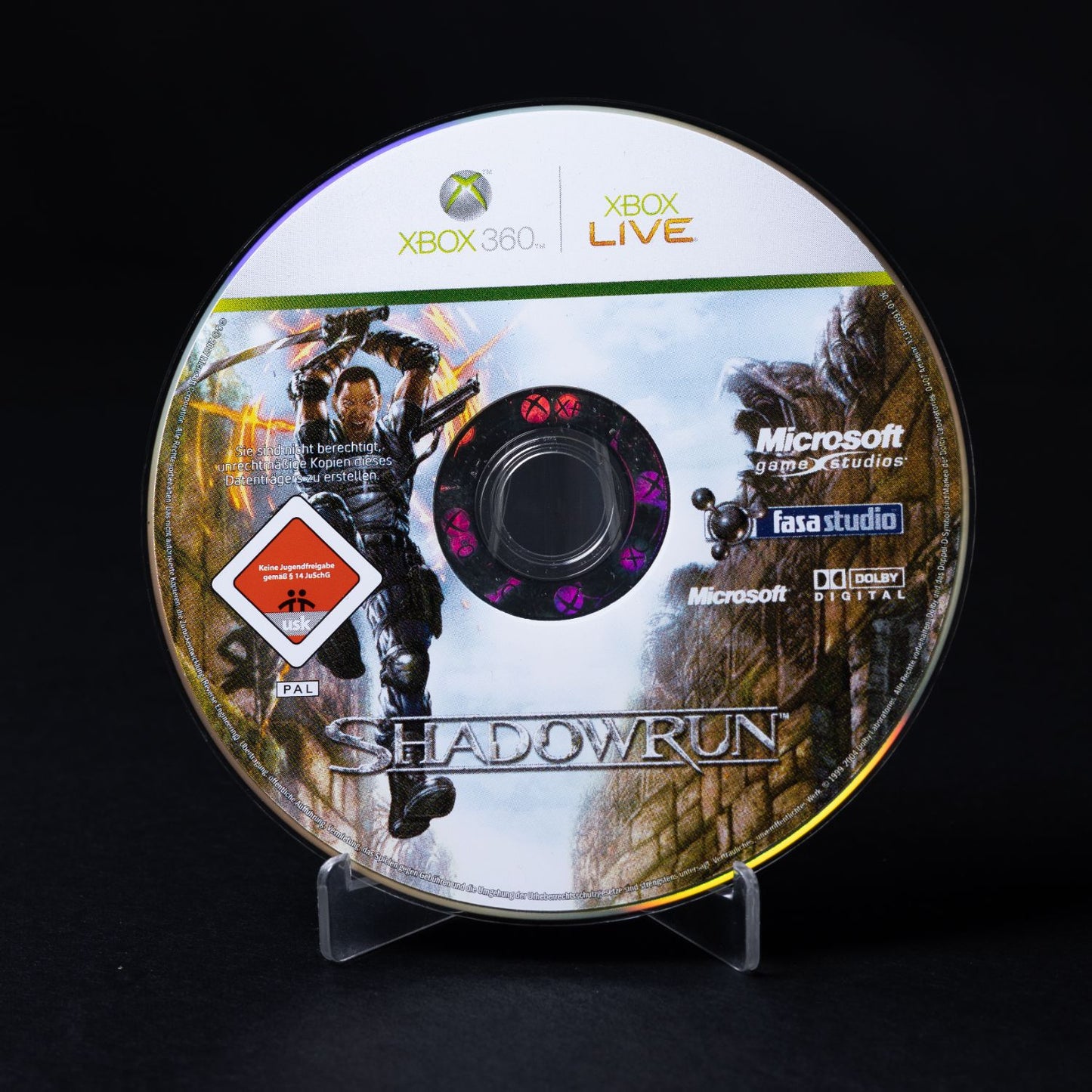 Shadowrun - XBOX 360 Spiel - PAL - CiB mit Anleitung - Zustand Sehr Gut