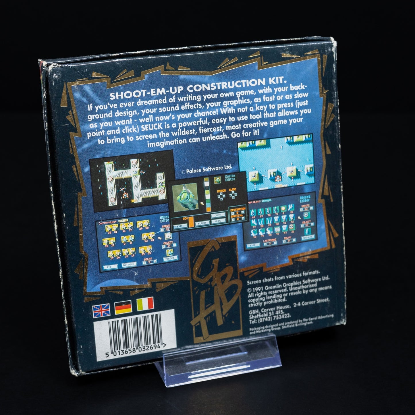 Shoot 'Em Up Construction Kit - Amiga Spiel - Big Box CiB - Zustand Gut