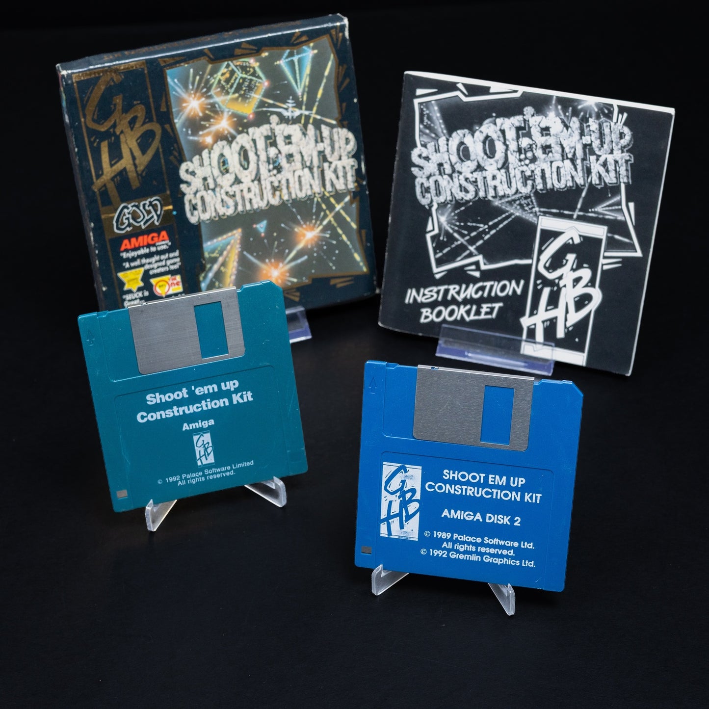 Shoot 'Em Up Construction Kit - Amiga Spiel - Big Box CiB - Zustand Gut