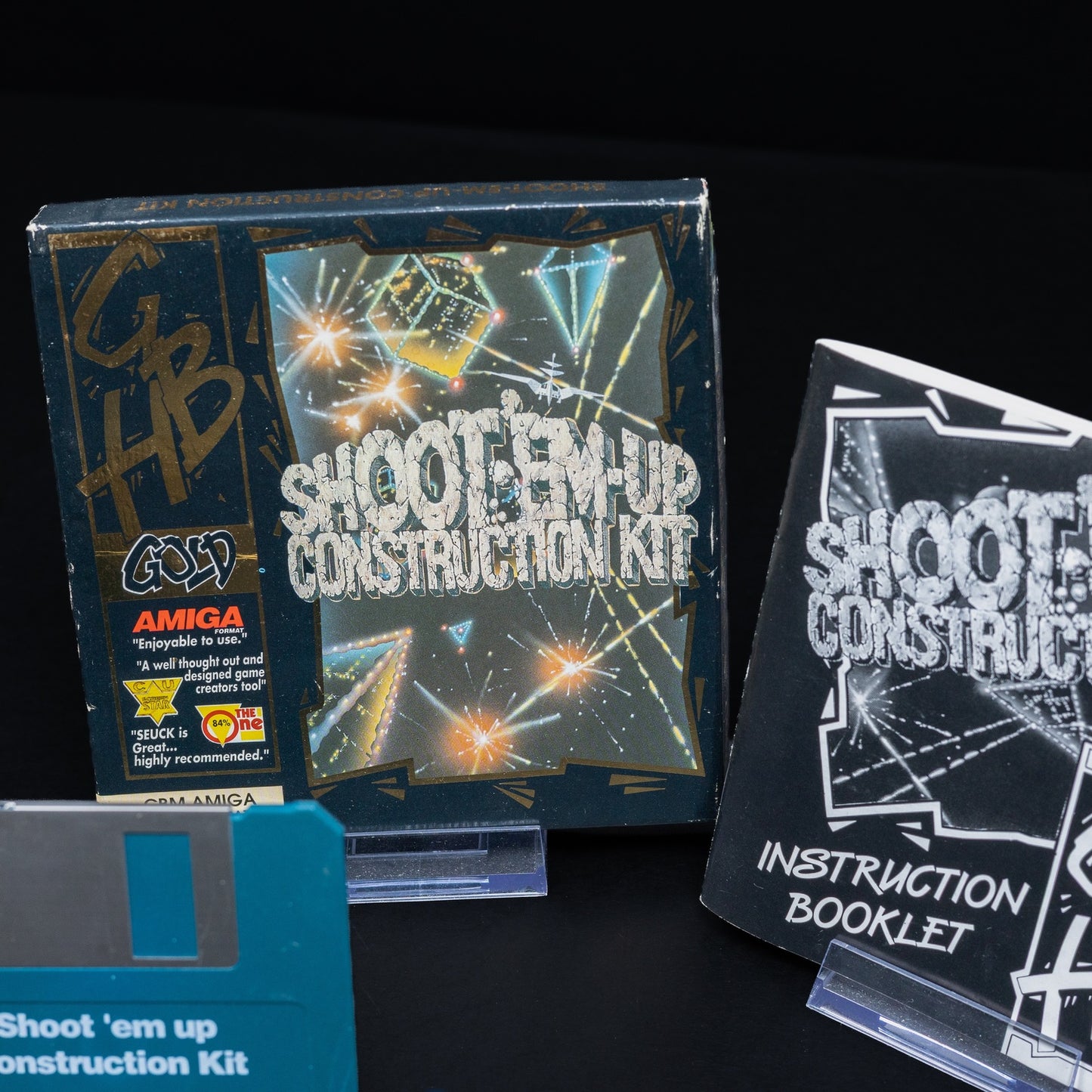 Shoot 'Em Up Construction Kit - Amiga Spiel - Big Box CiB - Zustand Gut