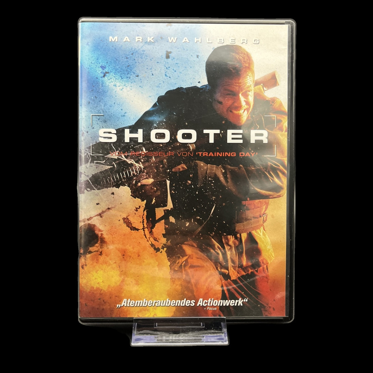 Shooter - Mark Wahlberg - Action - Thriller - Detektiv - 2007 - DVD - Gebraucht