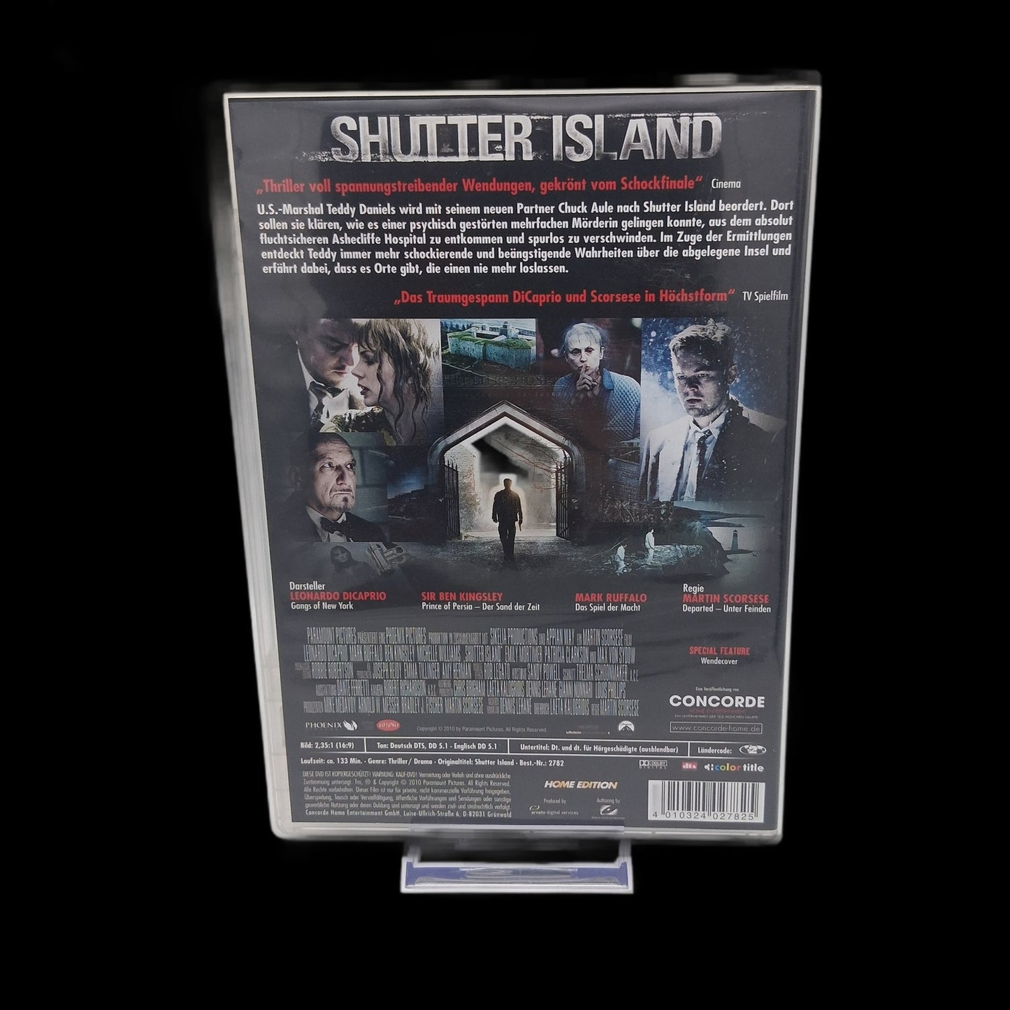 SHUTTER ISLAND - Mit Leonardo DiCaprio & Mark Ruffalo - DVD - Gebraucht