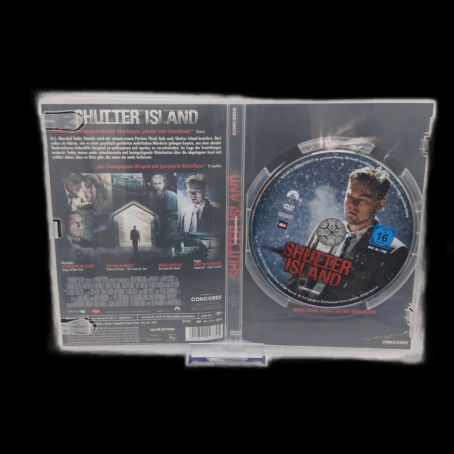 SHUTTER ISLAND - Mit Leonardo DiCaprio & Mark Ruffalo - DVD - Gebraucht