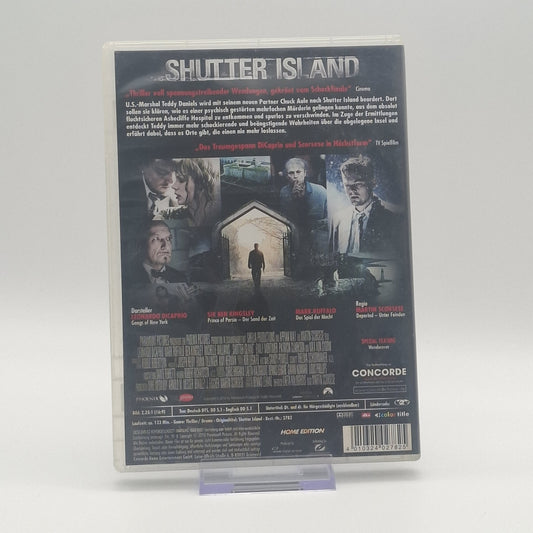 Shutter Island - Leonardo DiCaprio - DVD - Wendecover - Film - Zustand Sehr Gut