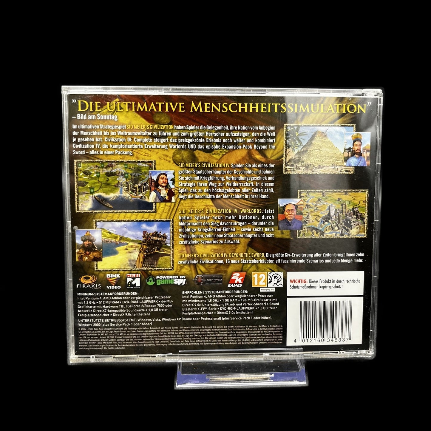 Sid Meier-s Civilization IV Complete - PC - deutsch - Gebraucht