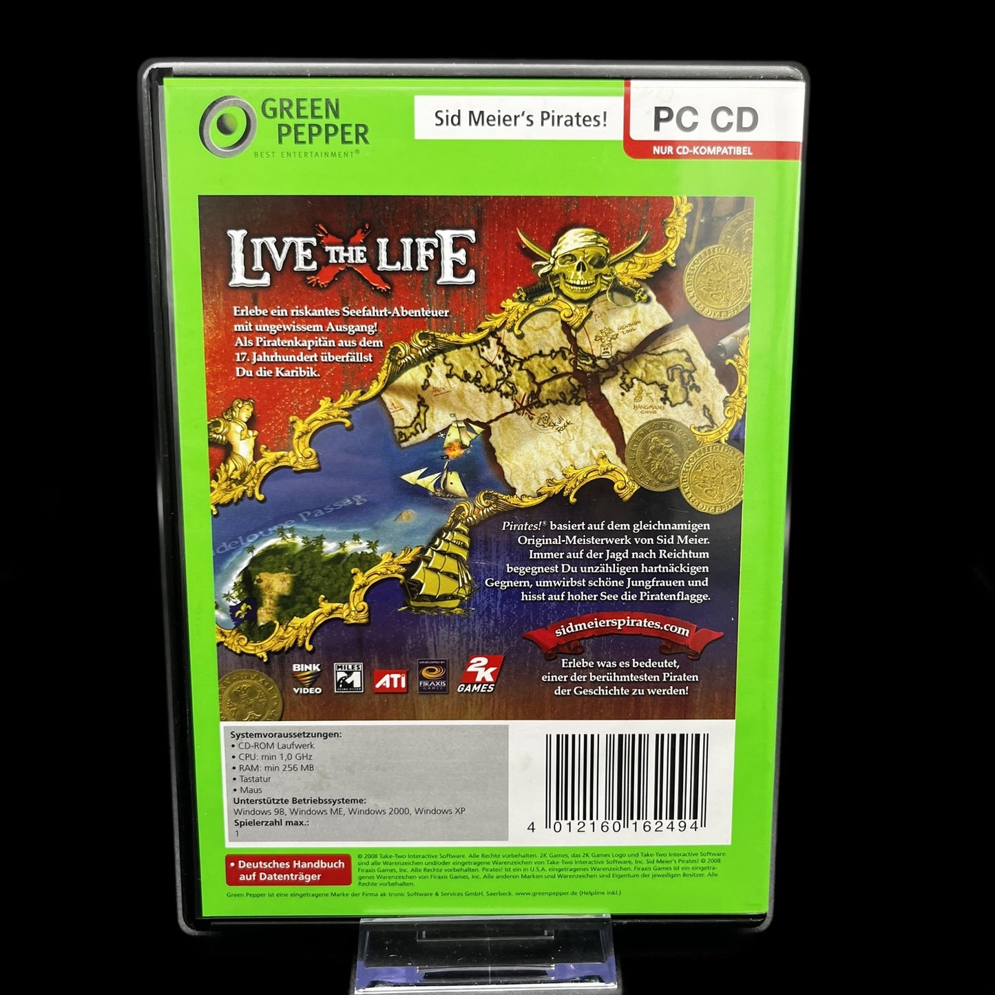 Sid Meier-s Pirates! Live the Life - PC - Complete in Box - deutsch - Gebraucht