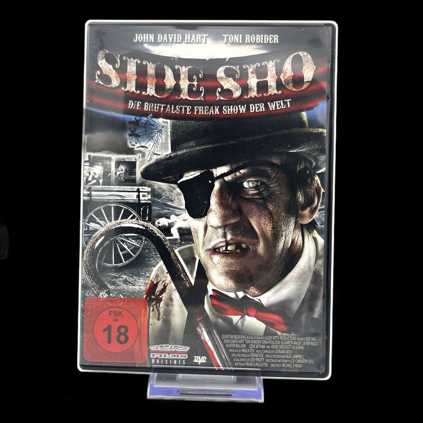 Side Sho - Die brutalste Freak Show der Welt - FSK ab 18 - PAL - DVD - Gebraucht