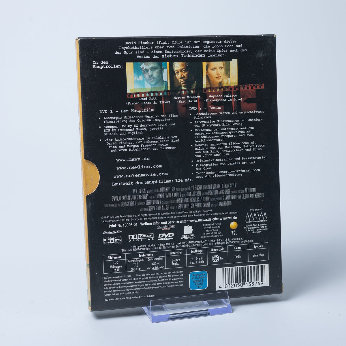 Sieben - Platinum Edition - 2-Disc Set - Thriller & Mystery - DVD - Gebraucht