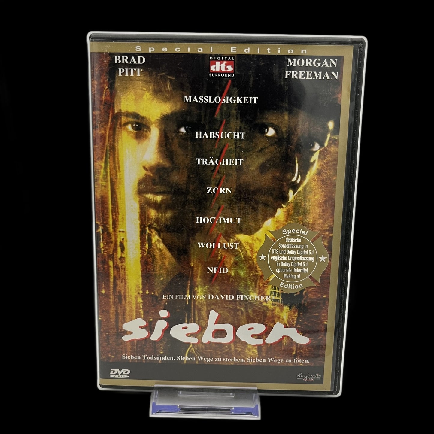 Sieben - Special Edition - Widescreen - Thriller & Mystery - DVD - Gebraucht