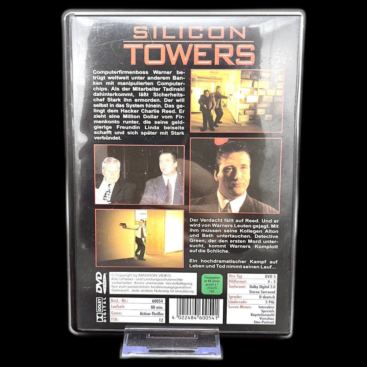 Silicon Towers - DVD-Hülle - Action - DVD - Film - Computer - Gebraucht