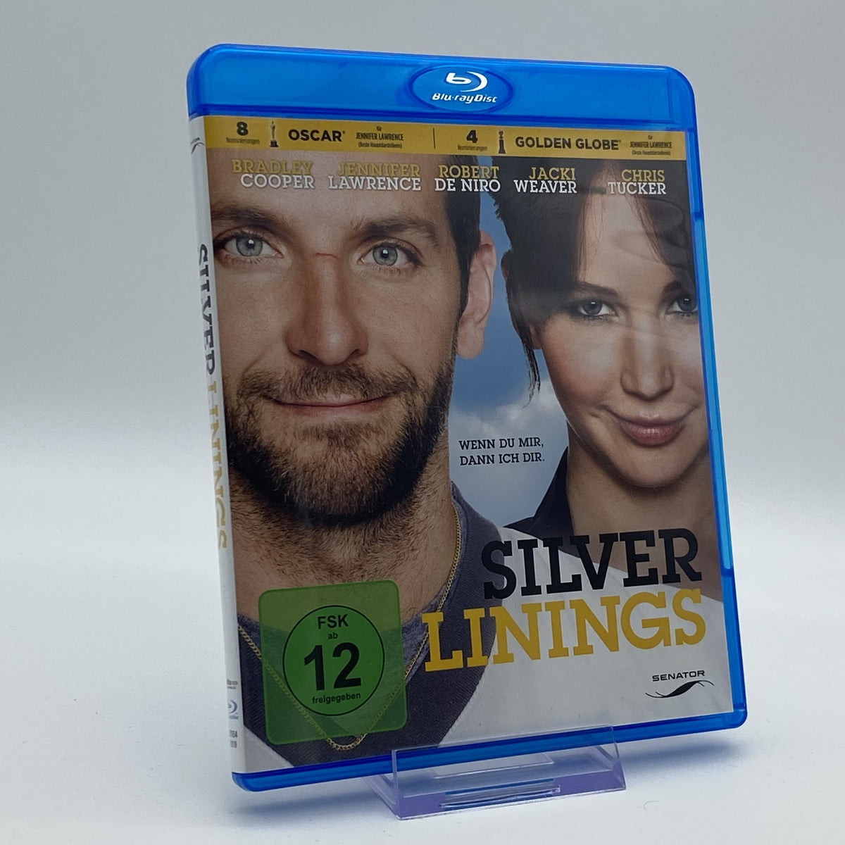 Silver Linings - Bradley Cooper - Jennifer Lawrence - Blu-Ray - Zustand Sehr Gut