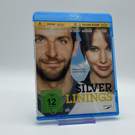 Silver Linings - Bradley Cooper, Jennifer Lawrence - Blu-Ray - Zustand Sehr Gut