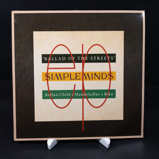 Simple Minds – Ballad Of The Streets - Vinyl LP 12'' Schallplatte - VG+ / VG+