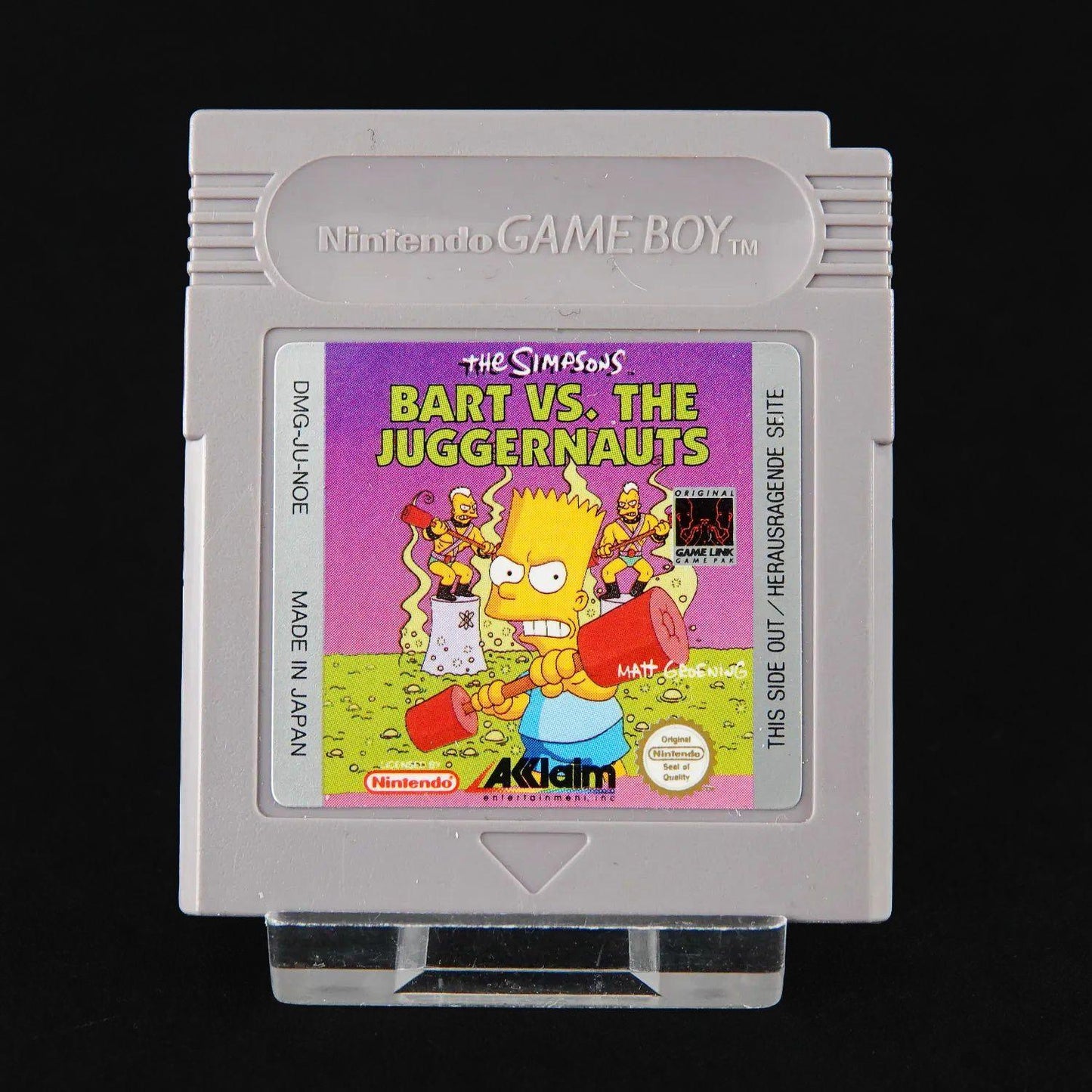 Simpsons - Bart vs. The Juggernauts - Game Boy - Nur Modul - PAL - TOP Zustand