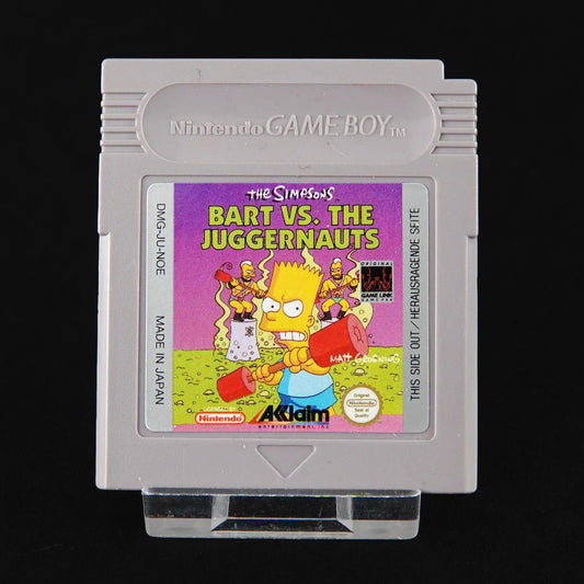 Simpsons - Bart vs. The Juggernauts - Game Boy - Nur Modul - PAL - TOP Zustand