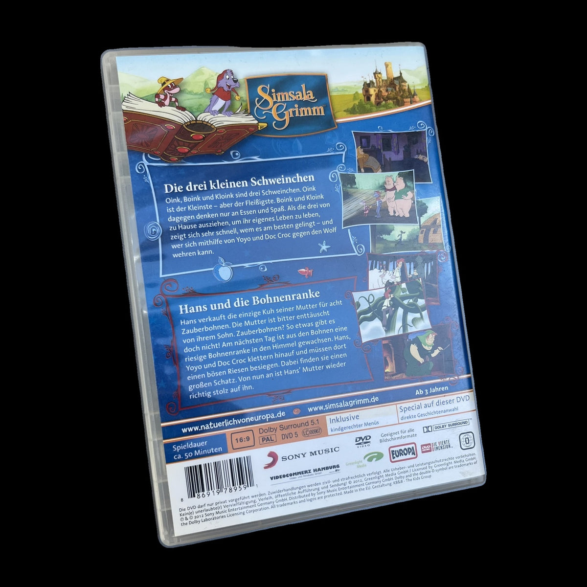 Simsala Grimm - Folge 16 - Kinder & Familie - DVD - Märchen - Film - Gebraucht