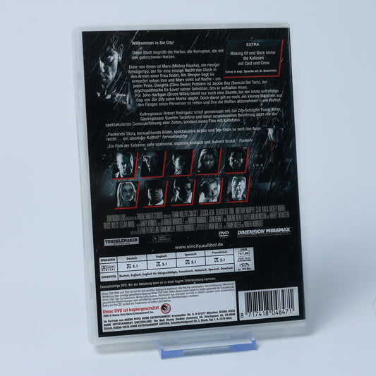 Sin City - Inklusive Making of - DVD PAL - Film - Zustand Sehr Gut