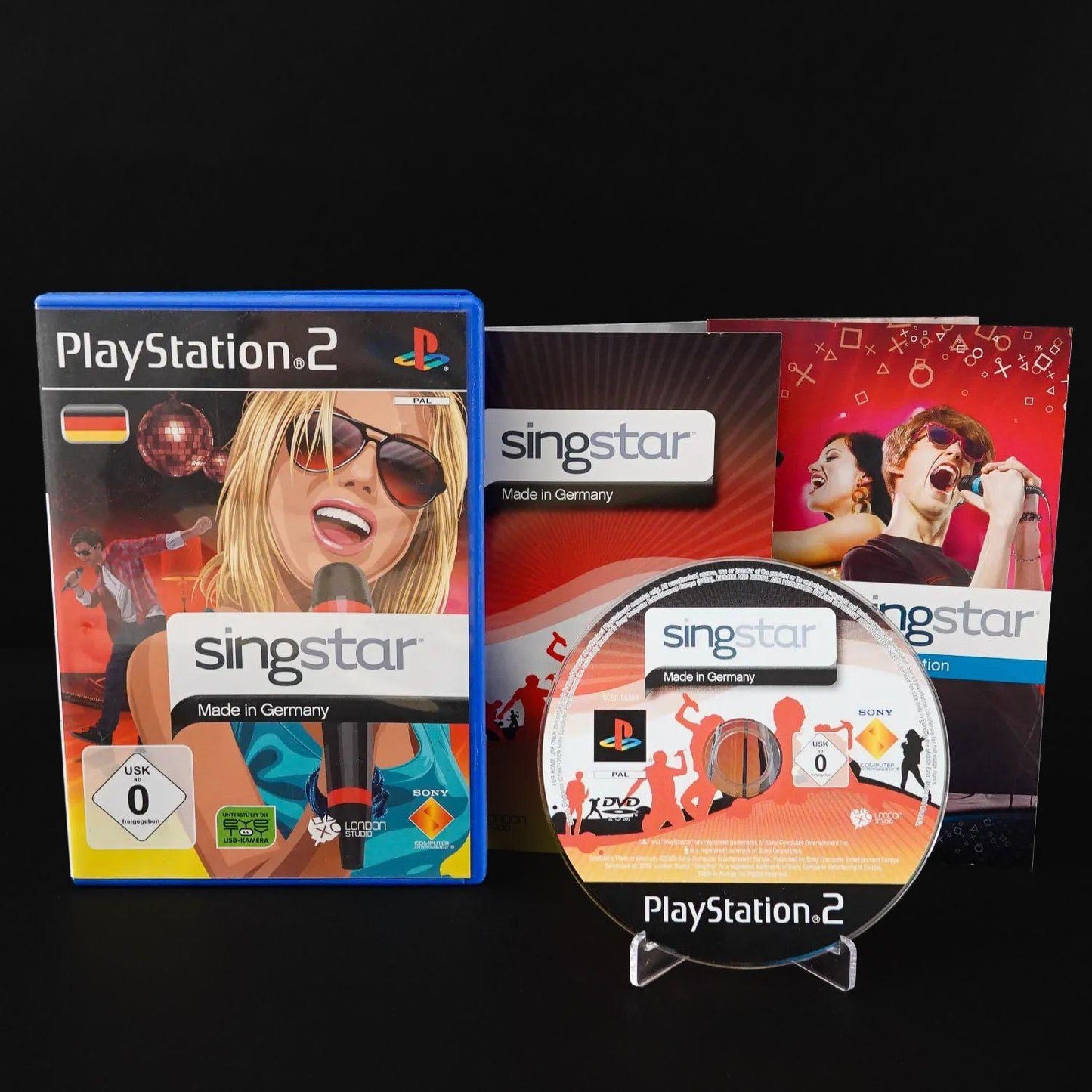 Singstar Made in Germany - Playstation 2 PS2 - CiB - PAL Deutsch - Gebraucht