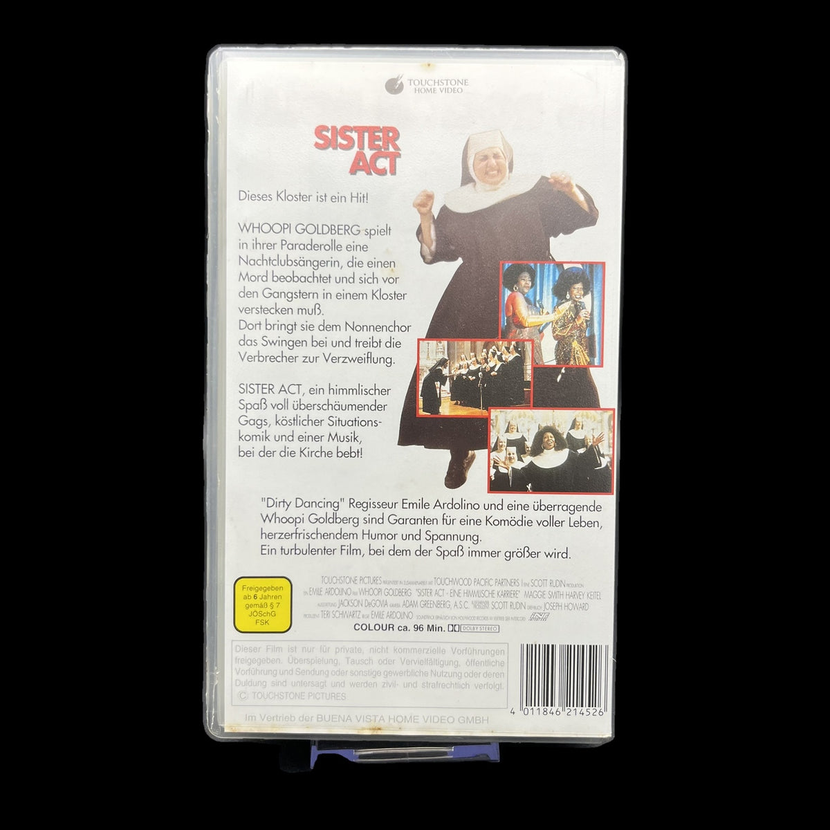 Sister Act - Eine himmlische Karriere - Kein - Komödie - PAL - VHS - Gebraucht